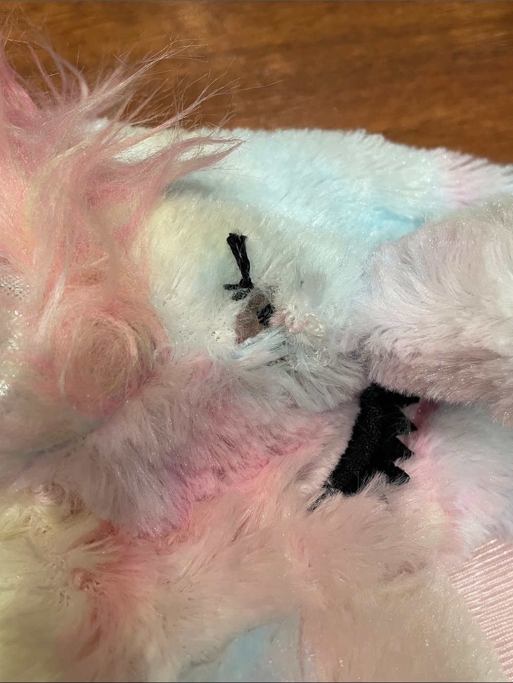 Target Kids Unicorn Costume - Pastel Rainbow (Pink Hood) - Picture 8 of 8
